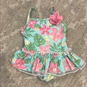 Floral Baby Swim Dress